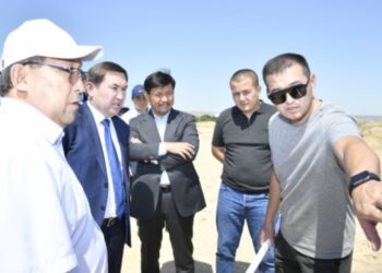 М.ӘЙТЕНОВ ҚҰРСАЙДЫҢ ИНФРАҚҰРЫЛЫММЕН ҚАМТУ ЖҰМЫСТАРЫН ТЕКСЕРДІ