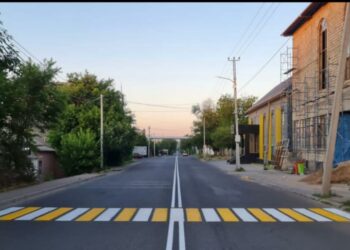 ЕЛШІБЕК БАТЫР, АЙМАУЫТОВ, УАЛИХАНОВ КӨШЕЛЕРІНІҢ ЖОЛ СЫЗЫҚТАРЫ ЖАҢАРТЫЛДЫ