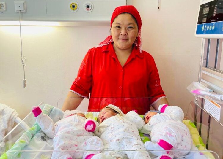 ШЫМКЕНТТЕ ҮШЕМ ДҮНИЕГЕ КЕЛДІ