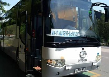 «SHYMKENT PLAZA» АУМАҒЫНАН ТАШКЕНТ БАҒЫТЫНА АВТОБУСТАР ҚАТЫНАЙ БАСТАДЫ