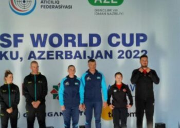 ШЫМКЕНТТІК МЕРГЕНДЕР ӘЛЕМ КУБОГЫНЫҢ ҚОЛА ЖҮЛДЕГЕРЛЕРІ АТАНДЫ