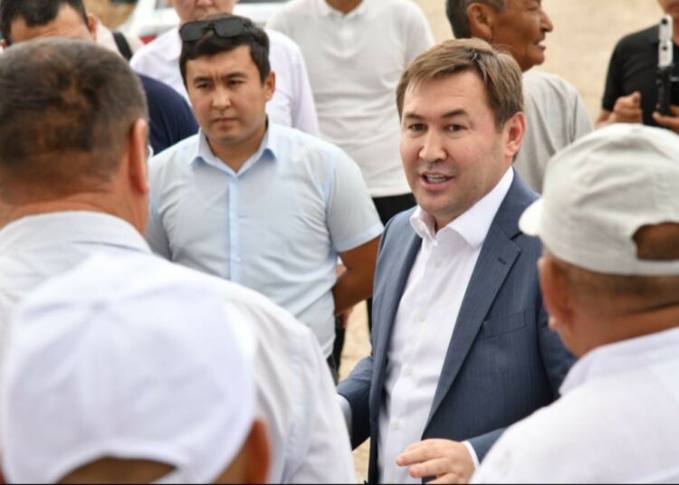 АРҒЫМАҚ ШАҒЫНАУДАНЫНДА СУ ҚОСУ ЖҰМЫСТАРЫ БАСТАЛДЫ