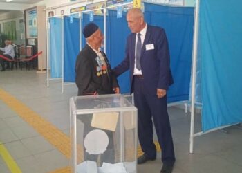 САЙРАМ: ҰЛЫ ОТАН СОҒЫСЫНЫҢ АРДАГЕРІ АНАРТАЕВ АХМЕДЖАН ӨЗ ТАҢДАУЫН ЖАСАДЫ