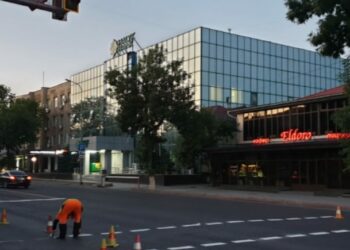 ШЫМКЕНТ: ЖОЛ ТАҢБА СЫЗЫҚТАРЫН ЖАҢАРТУ ЖҰМЫСТАРЫ ЖАЛҒАСУДА