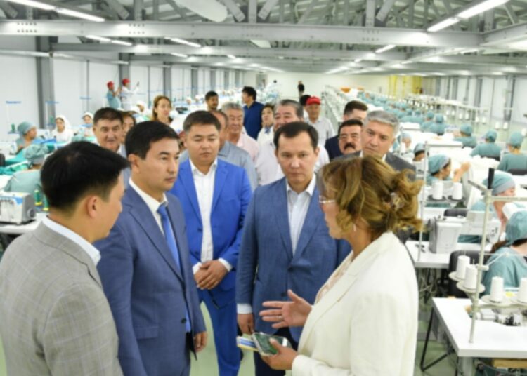 ШЫМКЕНТТЕ ЖАҢА ӨНДІРІС ОРНЫ АШЫЛДЫ