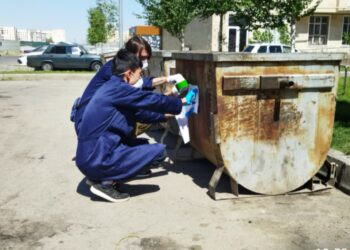 ШЫМКЕНТТЕ ЗАЛАЛСЫЗДАНДЫРУ ЖҰМЫСТАРЫ ЖҮРГІЗІЛДІ