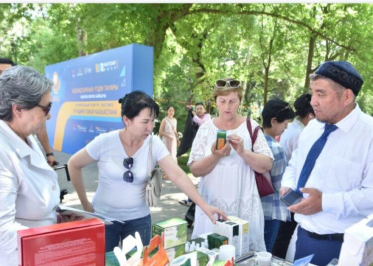 «ҚАЗАҚСТАННЫҢ ҮЗДІК ТАУАРЫ -2022» КӨРМЕСІ ӨТІП ЖАТЫР