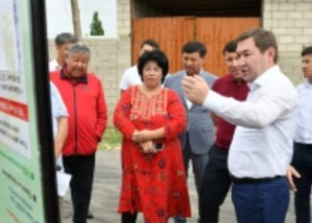 ГУЛИСТАН КӨШЕСІНДЕГІ ЖӨНДЕУ ЖҰМЫСТАРЫ АЯҚТАЛУҒА ЖАҚЫН