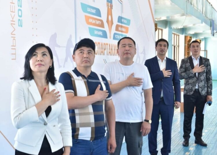 БАҚ ӨКІЛДЕРІНІҢ АРАСЫНДА СПАРТАКИАДА БАСТАЛДЫ