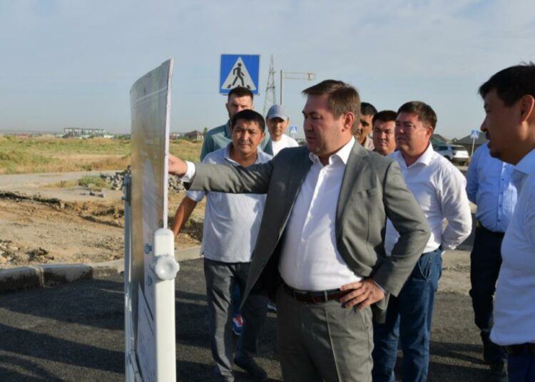 ӨТЕГЕНОВ КӨШЕСІНДЕГІ ЖОЛ ЖӨНДЕУ ЖҰМЫСТАРЫ КЕЛЕР ЖЫЛЫ АЯҚТАЛАДЫ