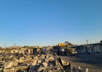 ЖЕТІСАЙ: БАЗАРДЫҢ ТЕҢ ЖАРТЫСЫ ҚОҚЫСТАН ТАЗАРТЫЛДЫ