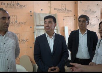 БАСҚАРМА БАСШЫСЫ ЖІГЕРЛІ ЖАСТАРДЫҢ ЖҰМЫСЫМЕН ТАНЫСТЫ