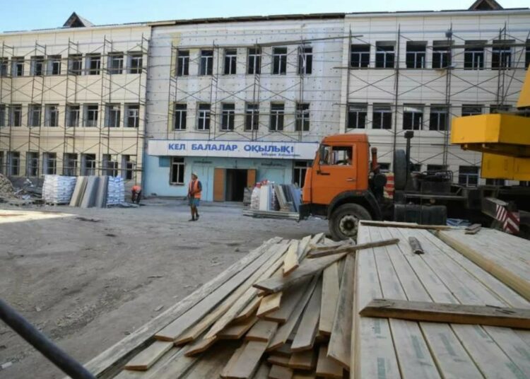 А.БАЙТҰРСЫНОВ АТЫНДАҒЫ №50 МЕКТЕП-ГИМНАЗИЯ ҚҰРЫЛЫСЫ БІТУГЕ ЖАҚЫН