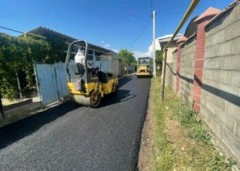 АЙНАТАС ТҰРҒЫН АЛАБЫНЫҢ 9 КӨШЕСІНЕ АСФАЛЬТ ТӨСЕЛУДЕ