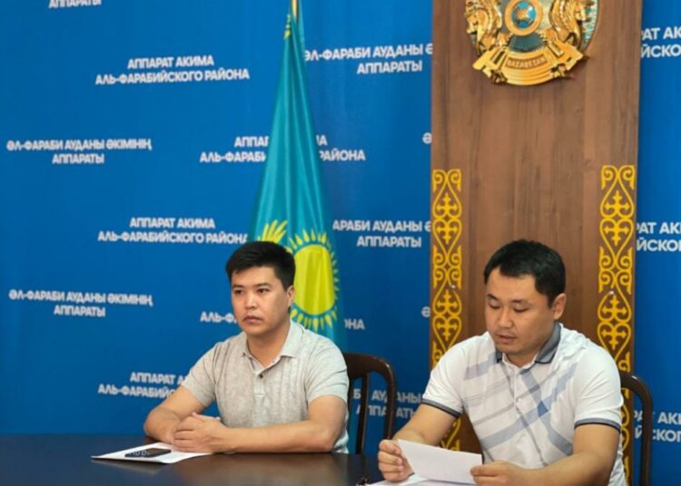 ӘЛ-ФАРАБИ АУДАНЫНЫҢ ЖАСТАРЫМЕН КЕЗДЕСУ ӨТТІ