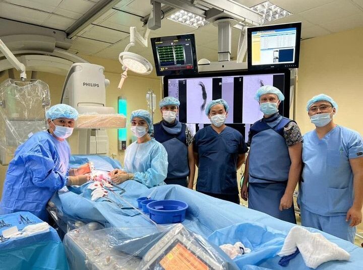 ТҮРКІСТАН ОБЛЫСТЫҚ АУРУХАНАСЫНДА КҮРДЕЛІ ОТАЛАР СӘТТІ ЖАСАЛДЫ