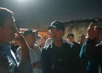 Жетісайда базарды қайта қалпына келтіру жұмыстары қарқынды жүруде