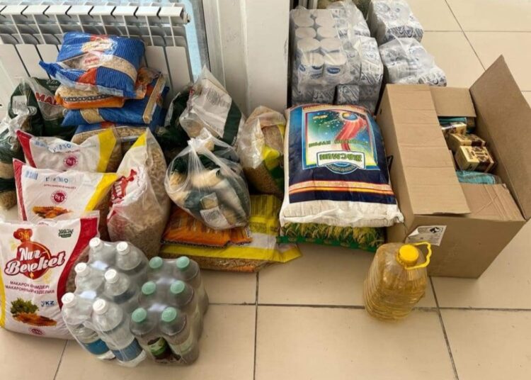 Қостанайға гуманитарлық көмек жиналуда