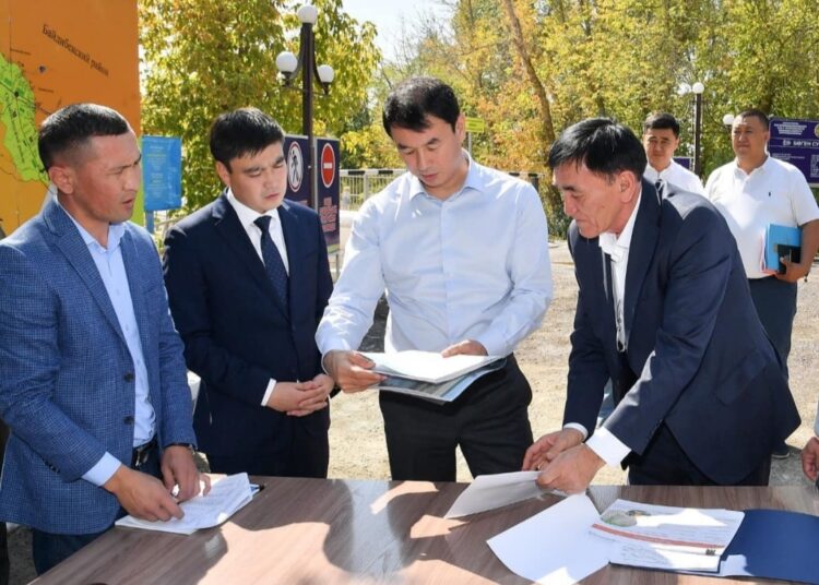 ТҮРКІСТАН: Д.САТЫБАЛДЫ «БӨГЕН» СУ ҚОЙМАСЫНА ҚАТЫСТЫ ТАПСЫРМА БЕРДІ