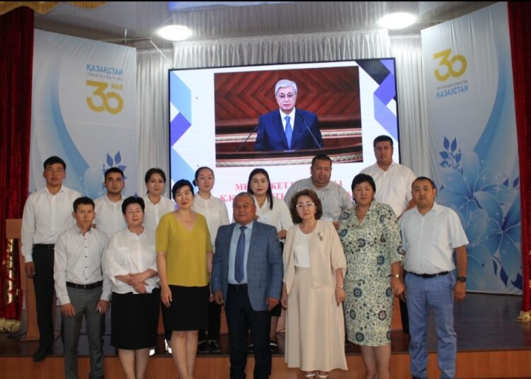 «БОЛАШАҚ» БАСТАУЫШ ПАРТИЯ ҰЙЫМЫ МҮШЕЛЕРІМЕН ПРЕЗИДЕНТ ЖОЛДАУЫ ТАЛҚЫЛАНДЫ