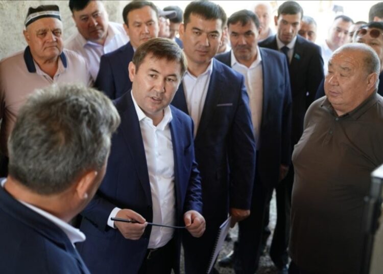 ИНФРАҚҰРЫЛЫММЕН ҚАМТУ ЖҰМЫСТАРЫ ЖАЛҒАСУДА