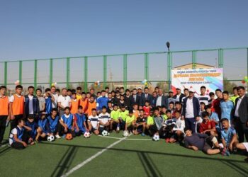 ТҮРКІСТАН: САРЫАҒАШ АУДАНЫНДА  ЗАМАНАУИ СПОРТ АЛАҢШАСЫ АШЫЛДЫ