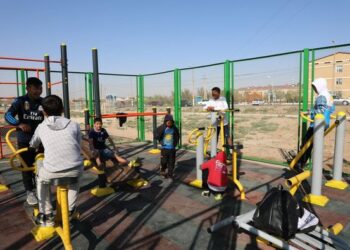 ТҮРКІСТАН: САРЫАҒАШ АУДАНЫНДА  ЗАМАНАУИ СПОРТ АЛАҢШАСЫ АШЫЛДЫ