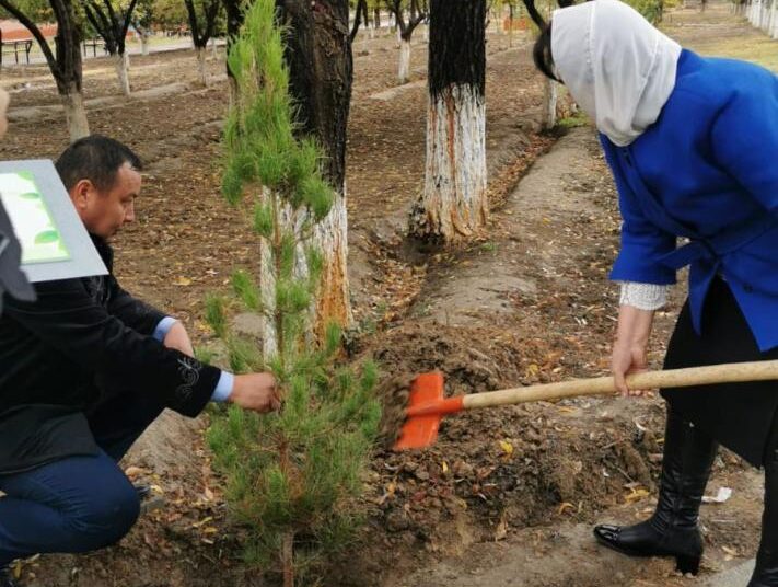 ЗЕЛЕНЫЙ ЧЕЛЛЕНДЖ ПРОДОЛЖИЛСЯ В ТУРКЕСТАНЕ