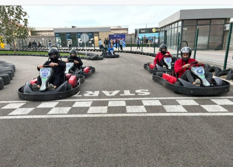 ЖІГЕРЛІ ЖАСТАР КАРТИНГ СПОРТЫНАН ЖАРЫСҚА ТҮСТІ