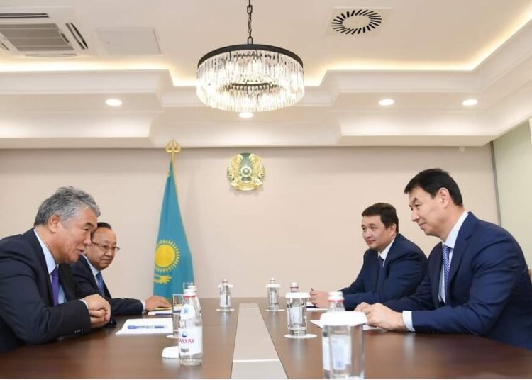 ДАРХАН САТЫБАЛДЫ ТҮРКСОЙ ҰЙЫМЫНЫҢ БАС ХАТШЫСЫМЕН КЕЗДЕСТІ