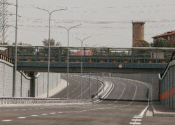 Д.ҚОНАЕВ ДАҢҒЫЛЫНЫҢ 5 КЕЗЕҢІНДЕ ЖОЛ ҚҰРЫЛЫС ЖҰМЫСТАРЫ ҚАРҚЫН АЛҒАН