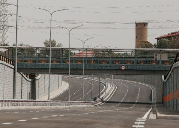 Д.ҚОНАЕВ ДАҢҒЫЛЫНЫҢ 5 КЕЗЕҢІНДЕ ЖОЛ ҚҰРЫЛЫС ЖҰМЫСТАРЫ ҚАРҚЫН АЛҒАН