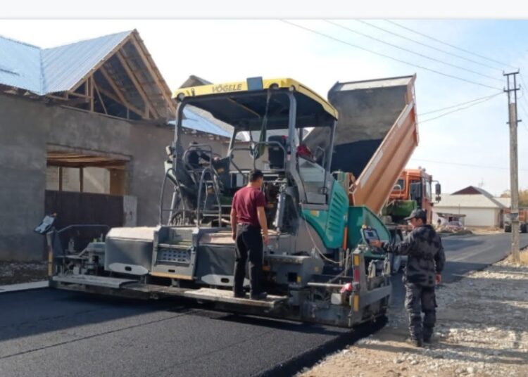 ТИЛЛАХОДЖАЕВ КӨШЕСІНДЕ ЖҰМЫСТАР ТОЛЫҒЫМЕН АЯҚТАЛДЫ