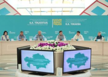 Қ.ТОҚАЕВТЫ ҚОЛДАУ ЖӨНІНДЕГІ РЕСПУБЛИКАЛЫҚ ҚОҒАМДЫҚ ШТАБ ЖАМБЫЛ ОБЛЫСЫНА БАРДЫ