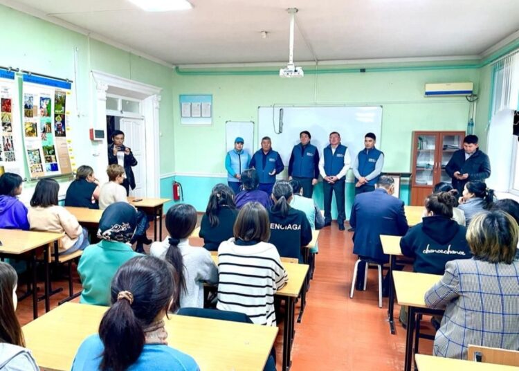 КОЛЛЕДЖ ҰЖЫМЫМЕН КЕЗДЕСУ ӨТТІ