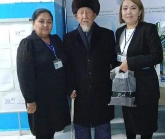 ТҮРКІСТАН: 100 ЖАСТАҒЫ АҚСАҚАЛ АЛҒАШҚЫЛАРДЫҢ БІРІ БОЛЫП ӨЗ ТАҢДАУЫН ЖАСАДЫ