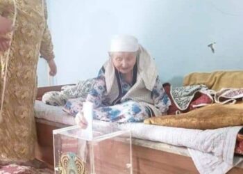 ТҮРКІСТАН: 18 ҚҰРСАҚ КӨТЕРГЕН ШАРДАРАЛЫҚ БАТЫР АНА САЙЛАУДА ДАУЫС БЕРДІ