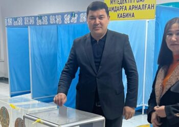 КЕЛЕС АУДАНЫНДАҒЫ МЕДИЦИНА ҚЫЗМЕТКЕРЛЕРІ 100 ПАЙЫЗ САЙЛАУҒА ҚАТЫСТЫ