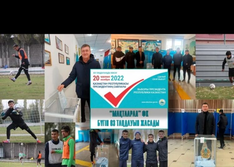 «МАҚТААРАЛ» ФУТБОЛ КЛУБЫНЫҢ БАПКЕРЛЕРІ МЕН ОЙЫНШЫЛАРЫ САЙЛАУҒА ҚАТЫСТЫ