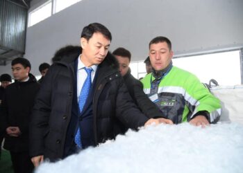 ТҮРКІСТАН: ОРДАБАСЫ АУДАНЫНДА ИНДУСТРИАЛДЫ АЙМАҚ АУМАҒЫ КЕҢЕЙІП, КӘСІПОРЫНДАР КӨБЕЙЕДІ