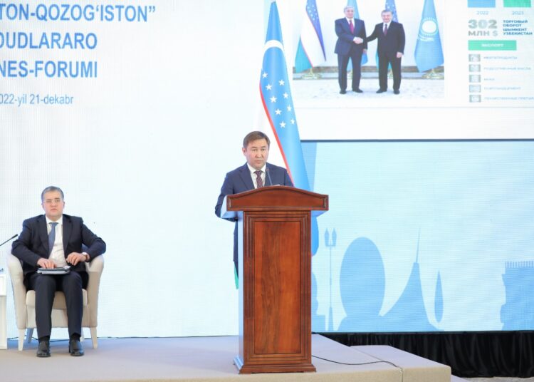 ҚАЗАҚСТАН МЕН ӨЗБЕКСТАН АРАСЫНДАҒЫ САУДА АЙНАЛЫМЫН 10 МЛРД. ДОЛЛАРҒА ЖЕТКІЗУ КӨЗДЕЛУДЕ