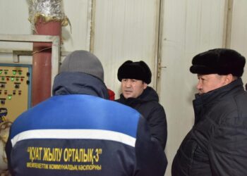 ҚАЛА ӘКІМІ ЖЫЛУ ҚАЗАНДЫҚТАРЫНЫНЫҢ ТЕМПЕРАТУРАСЫН КӨТЕРУДІ ТАПСЫРДЫ