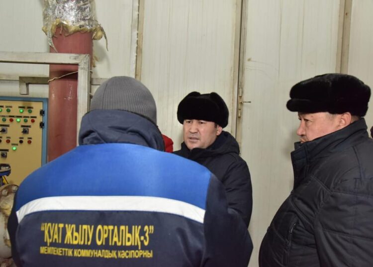 ҚАЛА ӘКІМІ ЖЫЛУ ҚАЗАНДЫҚТАРЫНЫНЫҢ ТЕМПЕРАТУРАСЫН КӨТЕРУДІ ТАПСЫРДЫ