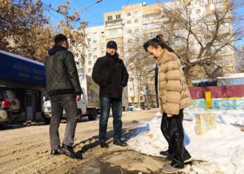 Бүгін «Бақытты отбасы» партиялық жобасы аясында «Қауіпсіз қала» акциясы өтті