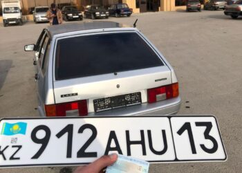 Акция басталғалы шетелдік 102 көлікке қазақстандық нөмір беріліп, тіркеуден өтті