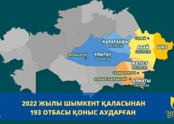 2022 ЖЫЛЫ ШЫМКЕНТ ҚАЛАСЫНАН 193 ОТБАСЫ ҚОНЫС АУДАРҒАН