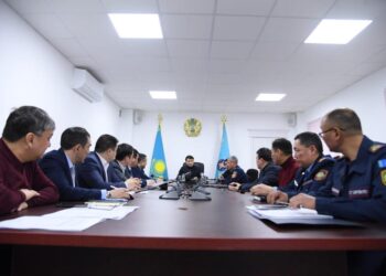 ТҮРКІСТАН: СУ ТАСҚЫНЫНА ҚАРСЫ ЖҰМЫСТАР ҮЛКЕН АПАТТЫҢ АЛДЫН АЛДЫ