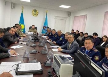 ТҮРКІСТАН: ТӨТЕНШЕ ЖАҒДАЙ МИНИСТРІ СУ ТАСҚЫНЫ БОЙЫНША ЖЕДЕЛ КЕҢЕС ӨТКІЗДІ