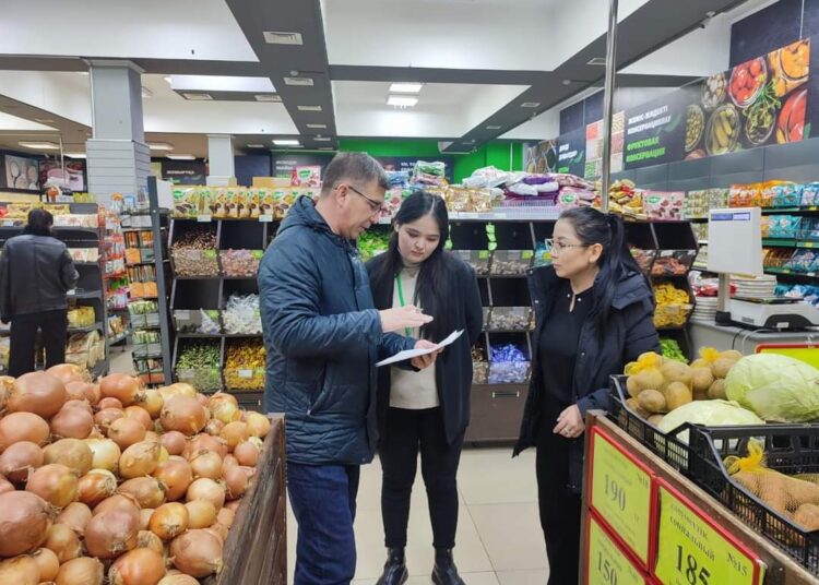 АЗЫҚ-ТҮЛІК ЖӘНЕ ДӘРІ-ДӘРМЕК БАҒАСЫНА МОНИТОРИНГ ЖҮРГІЗІЛДІ