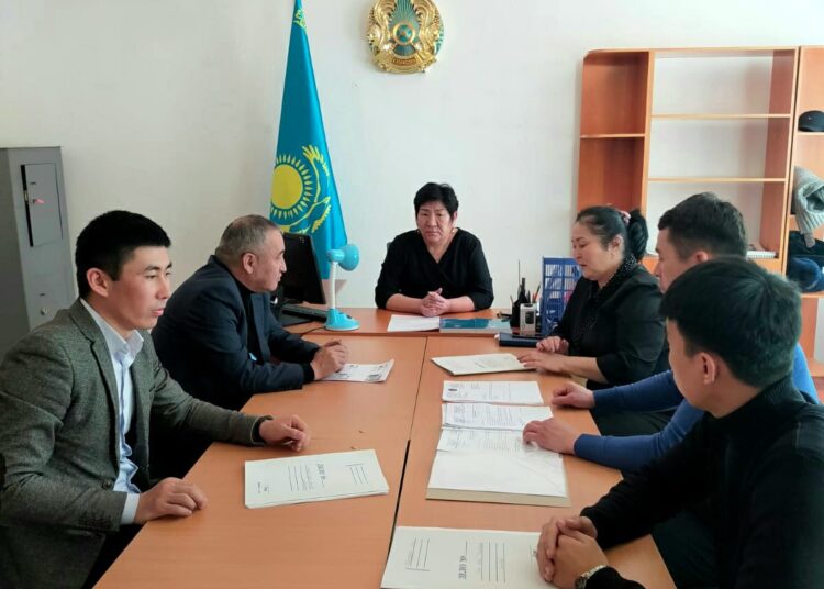 Тұран ауданы округтік сайлау комиссиясының отырысы өтті